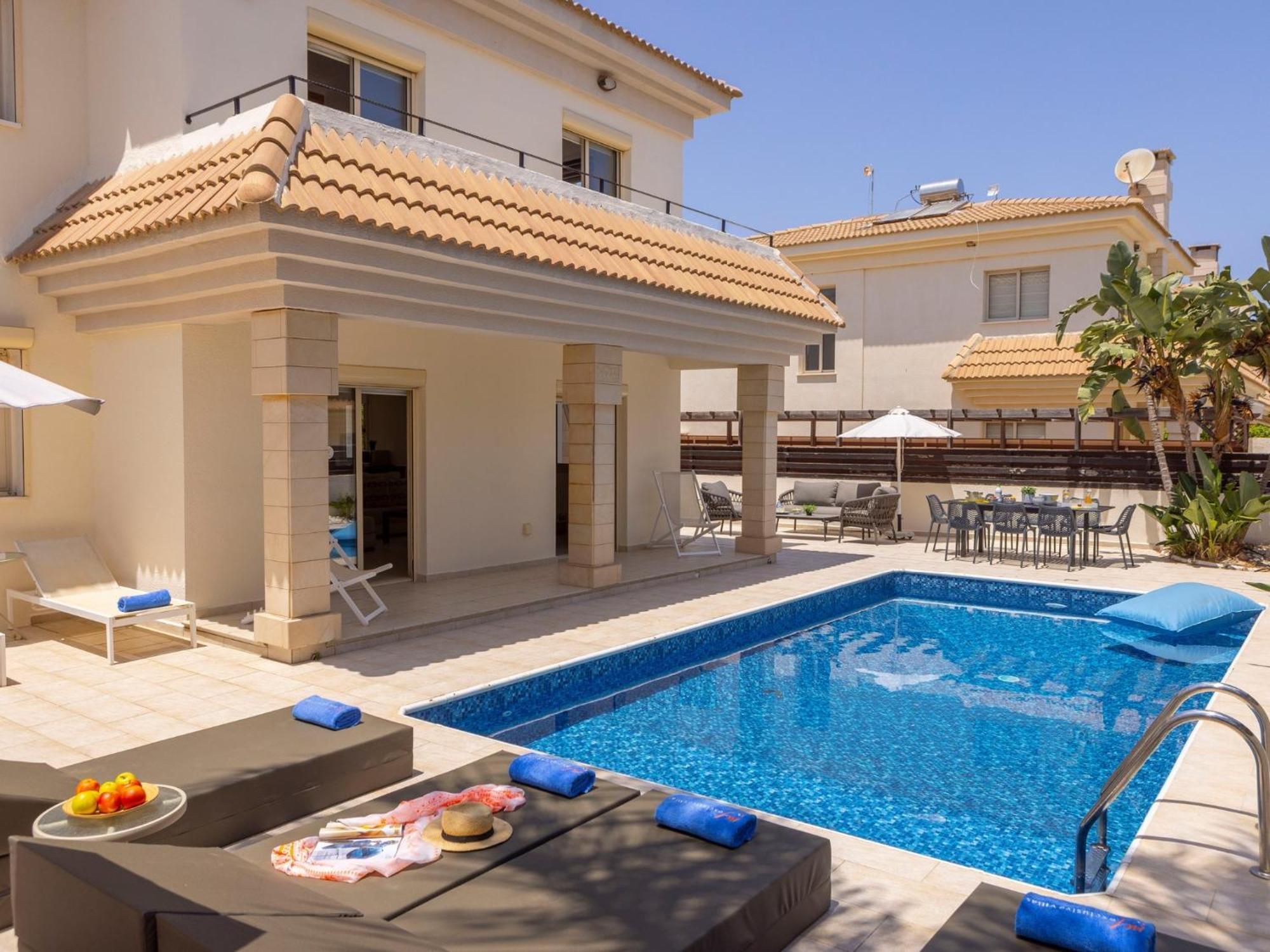 Villa Malama Paralimni Esterno foto