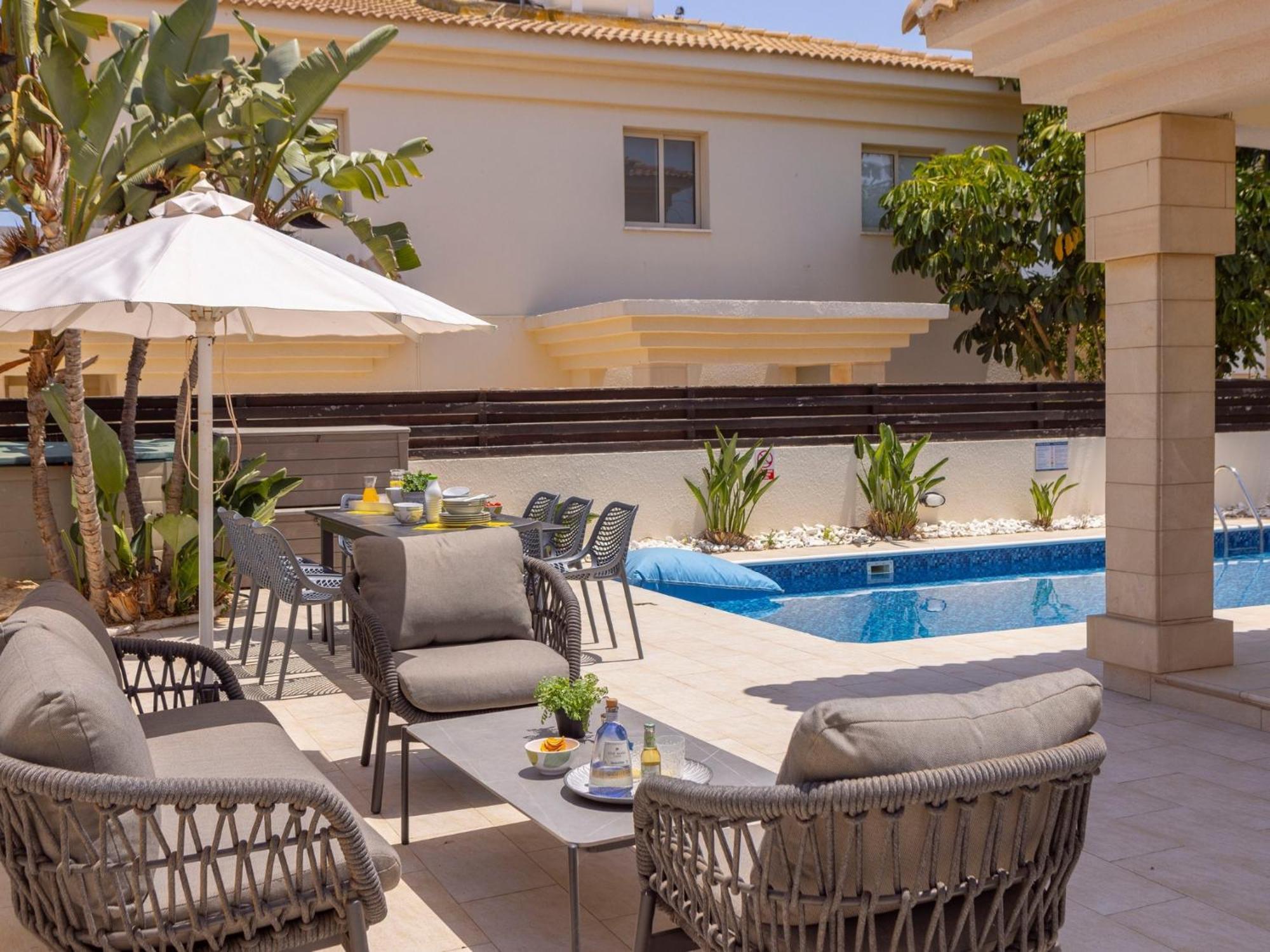 Villa Malama Paralimni Esterno foto