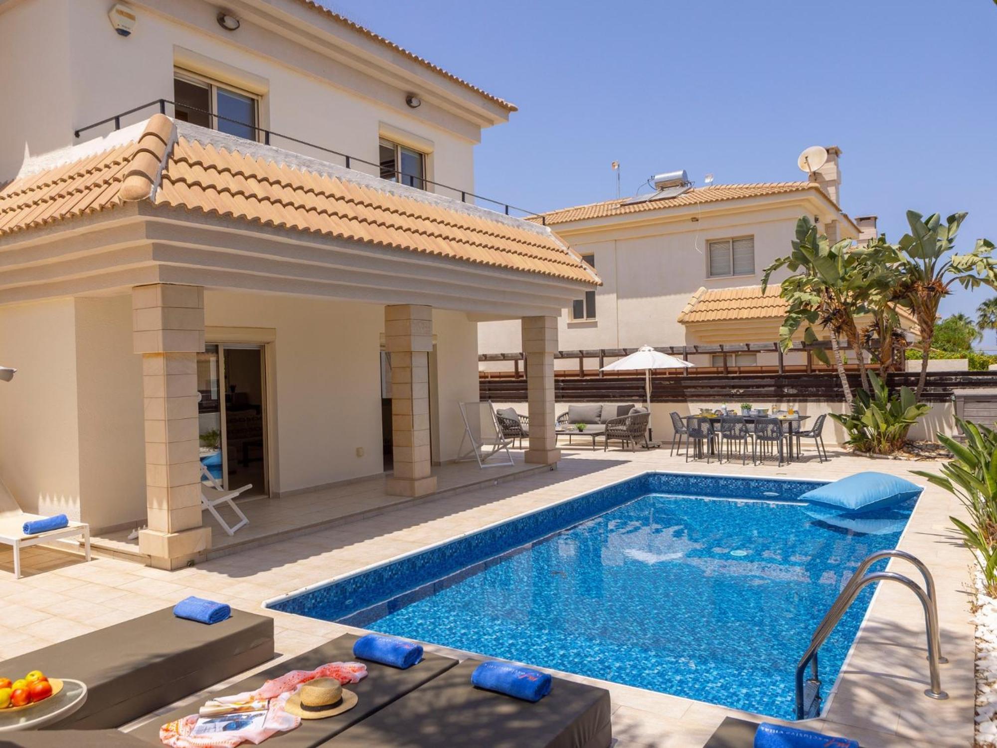 Villa Malama Paralimni Esterno foto