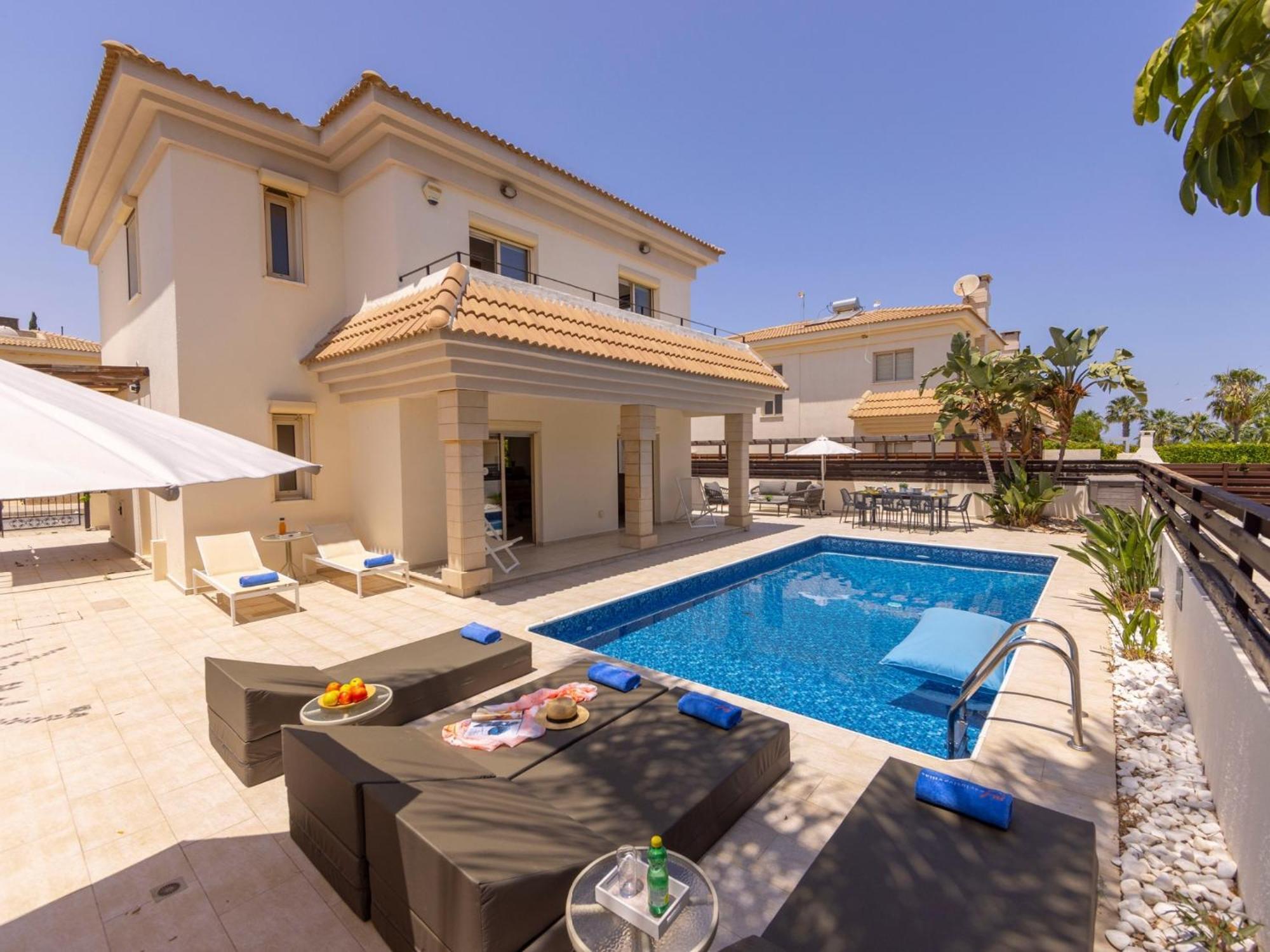 Villa Malama Paralimni Esterno foto